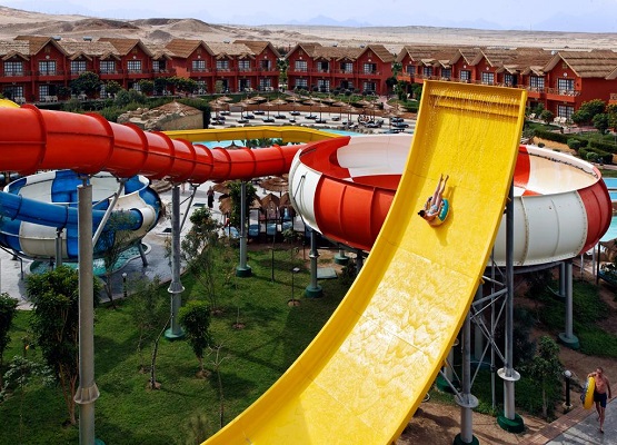 Jungle Aqua Park Eintritt und Mittagessen von Hurghada aus!